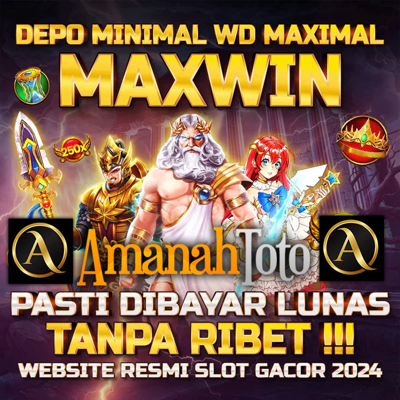 Amanahtoto Platform Game Judi Slot Online Terpercaya & Aman No 1